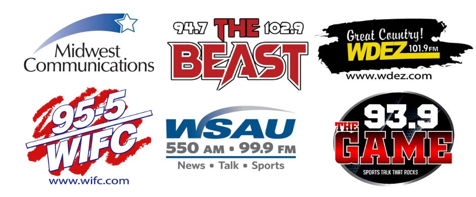 Radio logos grouped